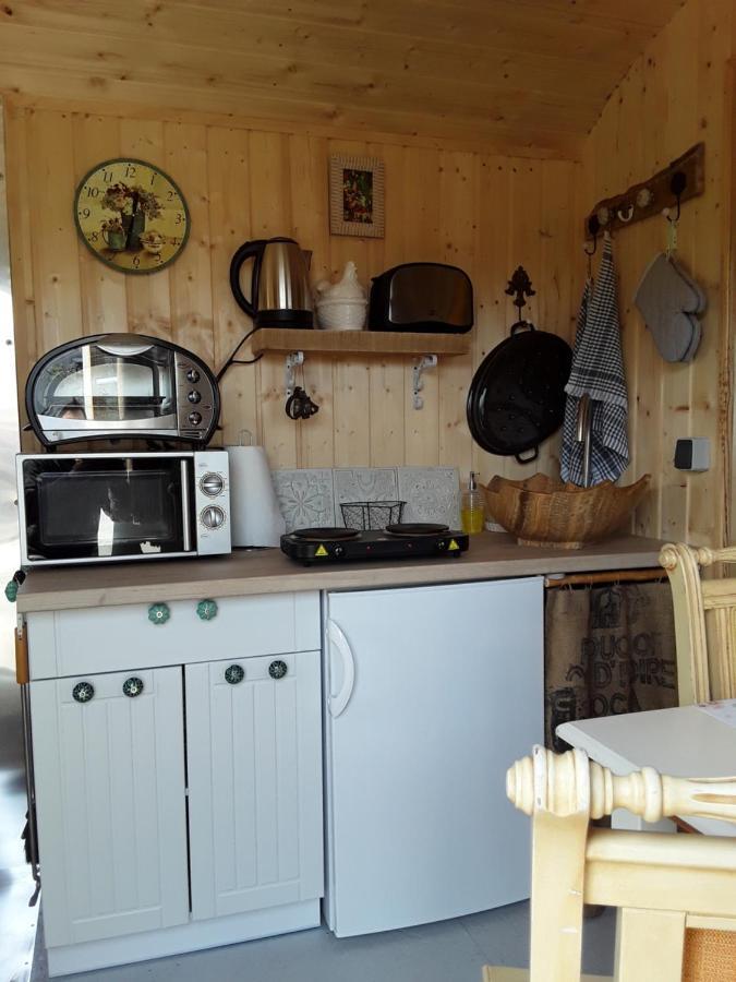 Villa Schaeferwagen Auf'M Minibauernhof In Munster Extérieur photo