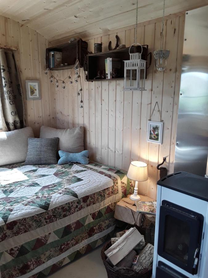 Villa Schaeferwagen Auf'M Minibauernhof In Munster Extérieur photo