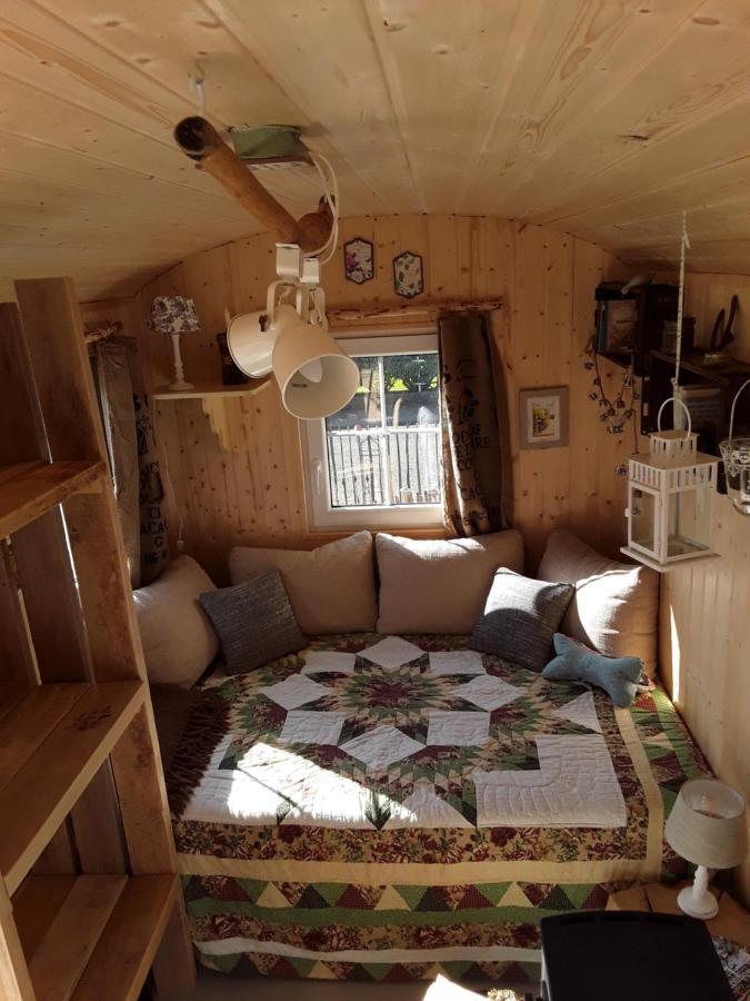 Villa Schaeferwagen Auf'M Minibauernhof In Munster Extérieur photo